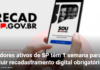 Servidores ativos de SP têm 1 semana para concluir recadastramento digital obrigatório