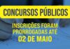 Prefeitura de Bragança Paulista prorroga inscrições para concurso até 02 de Maio
