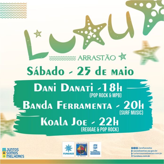 Luau promete animar a Praia do Arrastão no dia 25 de maio (3)