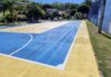 Prefeitura de São Sebastião revitaliza quadra poliesportiva do bairro Porto Grande