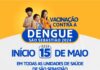 São Sebastião vacina mais de 200 crianças contra Dengue