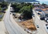 Obras do eixo viário central de São Sebastião ocorrem nos períodos diurno e noturno