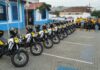 Departamento de Trânsito recebe 10 novas motocicletas para fiscalização