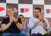 Tarcísio de Freitas e Felipe Augusto inauguram Contorno Sul da Tamoios, transformando a logística do Litoral Norte