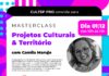 Masterclass ‘Projetos Culturais & Território’ é realizada neste domingo em São Sebastião