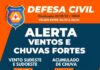 Defesa Civil alerta para chuva forte em São Sebastião