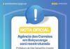Prefeitura de São Sebastião comunica que irá reestruturar a Agência dos Correios em Boissucanga