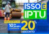 Últimos dias para pagamento do IPTU com 20% de desconto