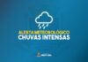 Inmet publica alerta de possibilidade de chuvas intensas