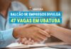 Balcão de Empregos divulga 47 vagas em Ubatuba