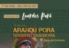 Indígena da Aldeia Rio Silveiras compartilha saberes Guarani na exposição ‘Arandu Porã’ na Casa da Cultura