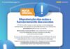 NOTA OFICIAL – Manutenção das aulas e funcionamento das escolas