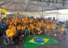 Remadores de São Sebastião ajudam Brasil a conquistar medalha de prata por equipes no Campeonato Mundial de VA’A