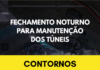 Túneis da Tamoios serão fechados para manutenção noturna