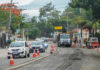Empresa realiza últimos reparos em obras do eixo viário da Avenida Manoel Teixeira