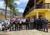 Prefeito Reinaldinho fortalece política de segurança e recebe homenagem da Polícia Militar em São Sebastião