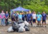 São Sebastião promove ação de educação ambiental no Mangue do Colhereiro e recolhe 152 quilos de lixo