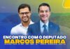 São Sebastião recebe encontro político regional com deputado Marcos Pereira nesta quinta-feira