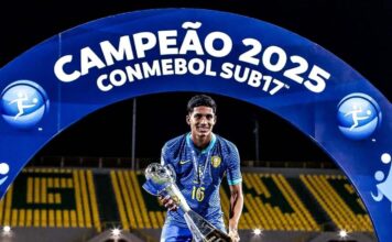Jogador de São Sebastião estreia pelo profissional do Santos na Copa Sul-Americana