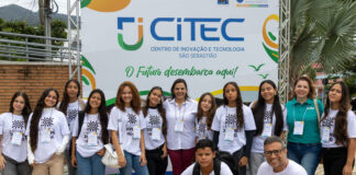 Vereadores do Parlamento Jovem participam do lançamento do Citec e amplia vivência em gestão pública