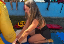 Professores esportivos de São Sebastião recebem curso de prevenção e atendimento ao afogamento