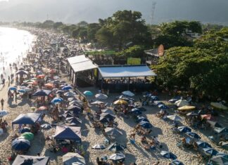 Evento internacional leva Maresias a 100% de ocupação e mobiliza mais de 400 veículos de imprensa