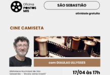 Cine Camiseta leva história do cinema com resgate de memória afetiva à Biblioteca Municipal de São Sebastião