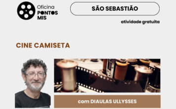Cine Camiseta leva história do cinema com resgate de memória afetiva à Biblioteca Municipal de São Sebastião