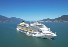 Navio Costa Diadema entra na reta final da temporada de cruzeiros em Ilhabela com mais de 18 mil visitantes em três escalas sucessivas