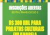 Prefeitura de Ilhabela abre edital da PNAB com investimento de R$ 300 mil para projetos culturais