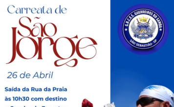 Carreata em homenagem a São Jorge movimenta o bairro Itatinga com Fé, tradição e ação social neste domingo (26)