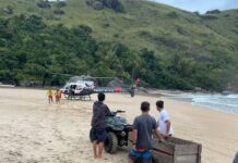 Samu de São Sebastião coordena resgate aéreo e marítimo após afogamento em Ilhabela