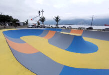 Prefeitura de São Sebastião realiza manutenção da Pista de Skate ‘Tio Hoho’ na Rua da Praia