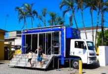 Sebrae Móvel leva atendimento gratuito e orientações para empreendedores em São Sebastião