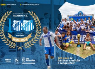 Maresias Futebol Clube comemora centenário com festival de jogos e atrações esportivas