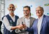 Vice-presidente Geraldo Alckmin entrega chaves de novas unidades móveis de saúde ao prefeito Reinaldinho Moreira