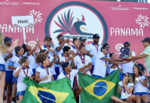 Surfista de São Sebastião conquista ouro por equipes e bronze no Pan-americano de Surf 2026