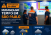 Defesa Civil de SP alerta para risco de temporais isolados e queda nas temperaturas até segunda-feira (18)