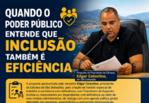QUANDO O PODER PÚBLICO ENTENDE QUE INCLUSÃO TAMBÉM É EFICIÊNCIA