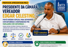 Entenda como a proposta do presidente da Câmara, vereador Edgar Celestino, pode transformar a vida de servidores públicos que enfrentam a dupla jornada do trabalho e do cuidado permanente com familiares com deficiência, garantindo inclusão, proteção social e mais humanização no serviço público de São Sebastião