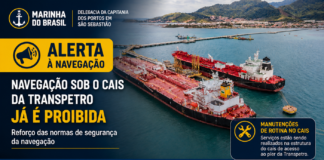 Marinha esclarece regras e alerta para manutenção em cais da Transpetro