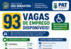 PAT de São Sebastião amplia oferta de 93 vagas de emprego em diferentes regiões da cidade