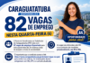 Caraguatatuba disponibiliza 82 vagas de emprego