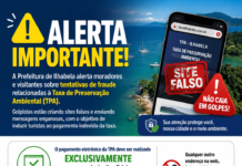 Prefeitura de Ilhabela alerta sobre golpes envolvendo a TPA e orienta turistas a utilizarem canais oficiais