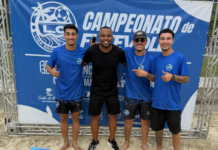 PROFESSOR GLAUBER DESTACA IMPORTÂNCIA DO ESPORTE DURANTE PARTICIPAÇÃO NO CAMP LIGA CAIÇARA FUTVÔLEI EM SÃO SEBASTIÃO