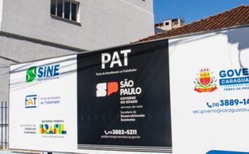 Caraguatatuba disponibiliza 100 vagas de emprego nesta segunda-feira