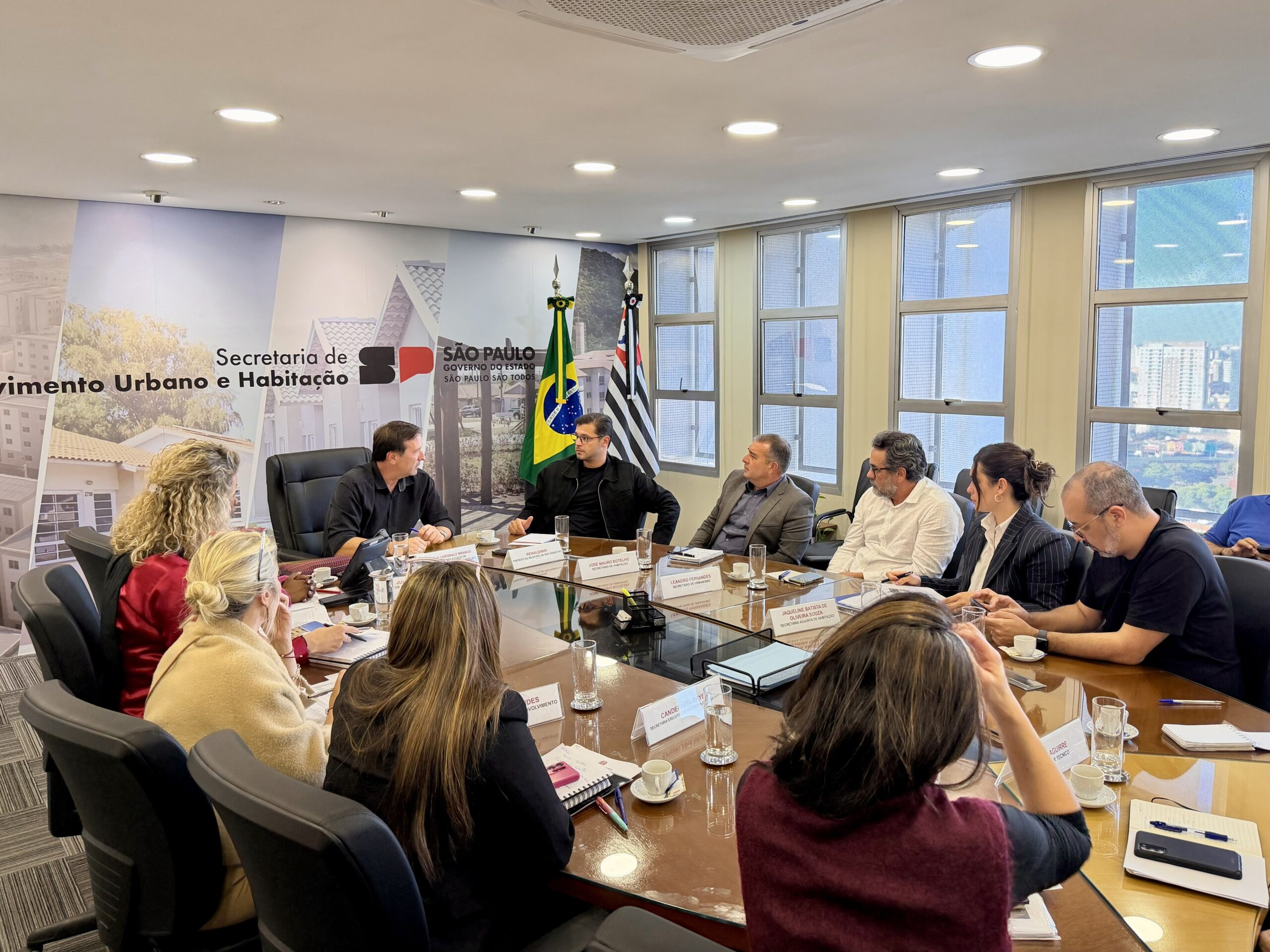 São Sebastião reforça parceria com Estado para ampliar moradias e reduzir vulnerabilidades urbanas