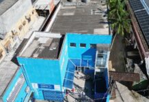 Obras na UBS de Cambury avançam com troca do telhado e melhorias na infraestrutura da unidade