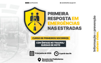 Projeto Estrada Viva leva orientações sobre segurança e preservação da vida a motociclistas