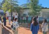 Estudantes participam de formação prática sobre compostagem e aquaponia em ação inter-escolar